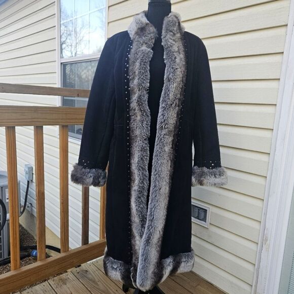 Vintage dennis basso coat Size medium - Picture 1 of 6